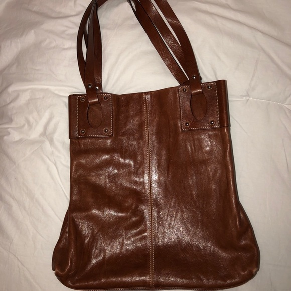 Peruzzi Firenze Fine Leather Italian Brown Purse - Picture 1 of 8